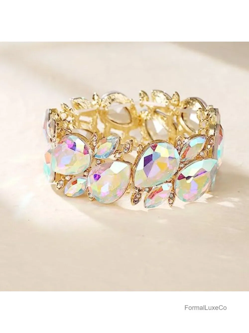 Crystal Stretch Bracelet Bridal Wedding Party Jewelry